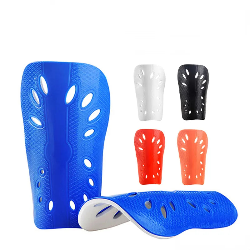 Football Shields Soccer Shin Guards Kits for Children Man 1pair  Protective Gear Breathable Plastic Safety Shin Pads Accessories
